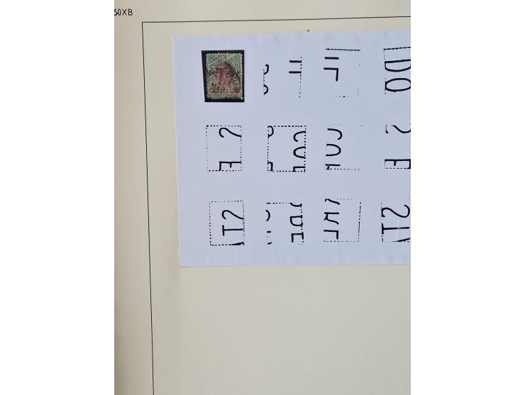 1843/2007 (ca.), umfangreiche postfrische, ungebrauchte und gebrauchte Sammlung in 32 Alben mit Briefen, inkl. amtlichen, Geb