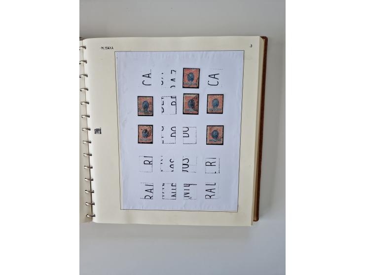 1843/2007 (ca.), umfangreiche postfrische, ungebrauchte und gebrauchte Sammlung in 32 Alben mit Briefen, inkl. amtlichen, Geb