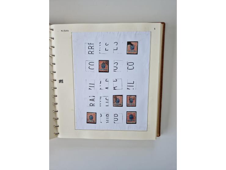 1843/2007 (ca.), umfangreiche postfrische, ungebrauchte und gebrauchte Sammlung in 32 Alben mit Briefen, inkl. amtlichen, Geb