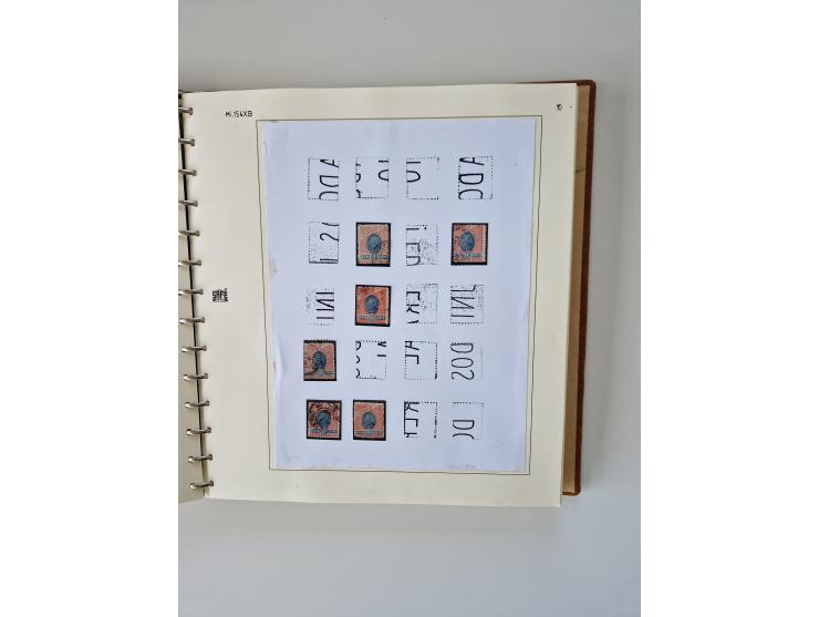 1843/2007 (ca.), umfangreiche postfrische, ungebrauchte und gebrauchte Sammlung in 32 Alben mit Briefen, inkl. amtlichen, Geb