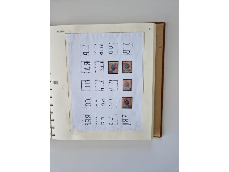 1843/2007 (ca.), umfangreiche postfrische, ungebrauchte und gebrauchte Sammlung in 32 Alben mit Briefen, inkl. amtlichen, Geb