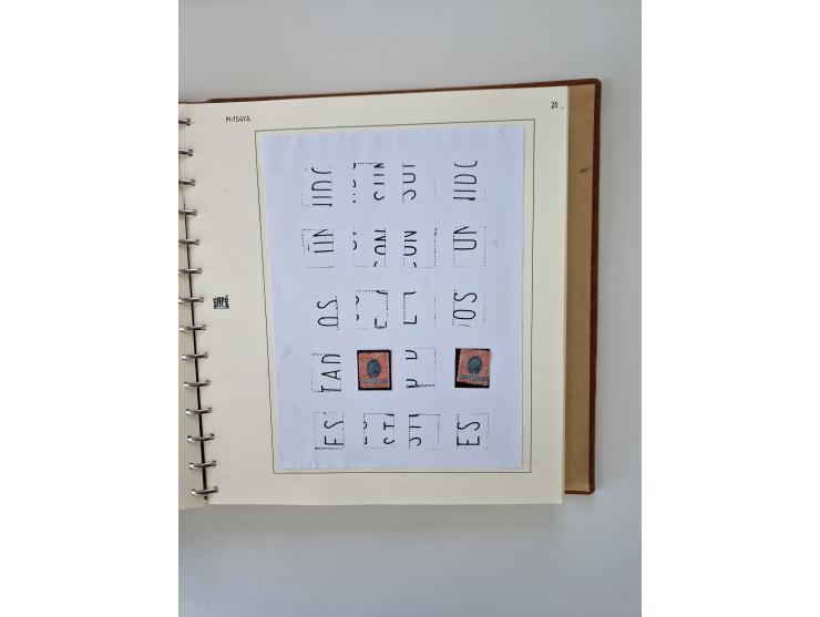 1843/2007 (ca.), umfangreiche postfrische, ungebrauchte und gebrauchte Sammlung in 32 Alben mit Briefen, inkl. amtlichen, Geb