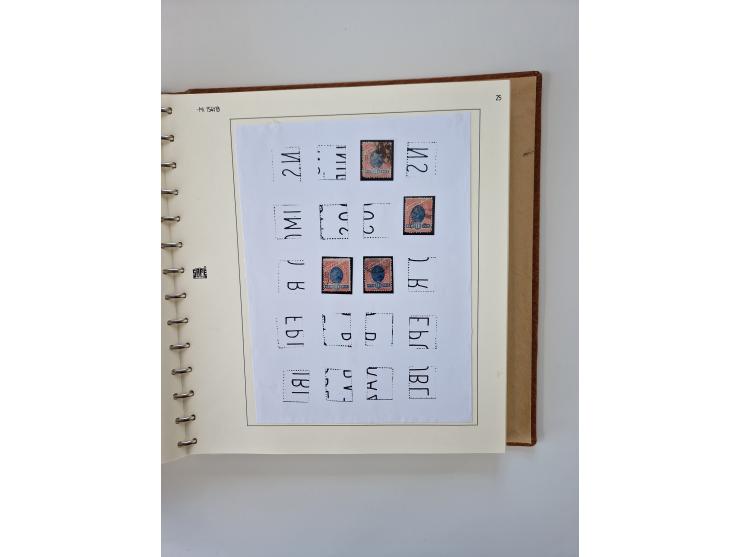 1843/2007 (ca.), umfangreiche postfrische, ungebrauchte und gebrauchte Sammlung in 32 Alben mit Briefen, inkl. amtlichen, Geb