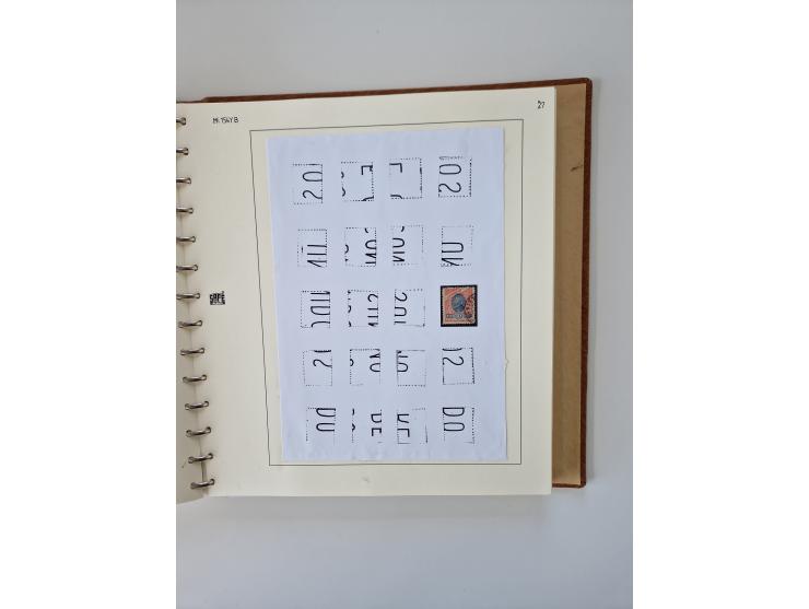 1843/2007 (ca.), umfangreiche postfrische, ungebrauchte und gebrauchte Sammlung in 32 Alben mit Briefen, inkl. amtlichen, Geb