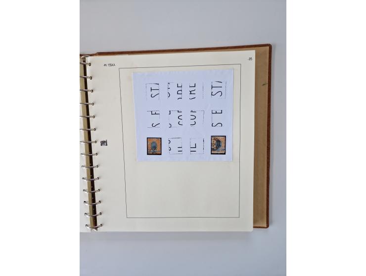 1843/2007 (ca.), umfangreiche postfrische, ungebrauchte und gebrauchte Sammlung in 32 Alben mit Briefen, inkl. amtlichen, Geb