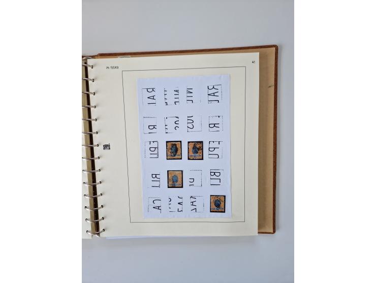 1843/2007 (ca.), umfangreiche postfrische, ungebrauchte und gebrauchte Sammlung in 32 Alben mit Briefen, inkl. amtlichen, Geb