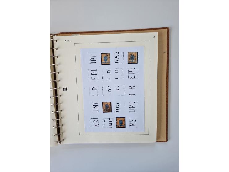 1843/2007 (ca.), umfangreiche postfrische, ungebrauchte und gebrauchte Sammlung in 32 Alben mit Briefen, inkl. amtlichen, Geb