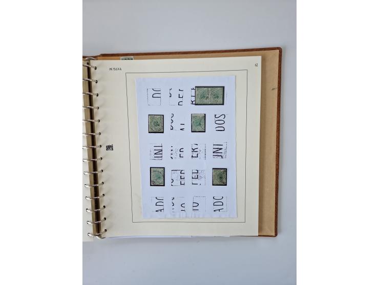 1843/2007 (ca.), umfangreiche postfrische, ungebrauchte und gebrauchte Sammlung in 32 Alben mit Briefen, inkl. amtlichen, Geb