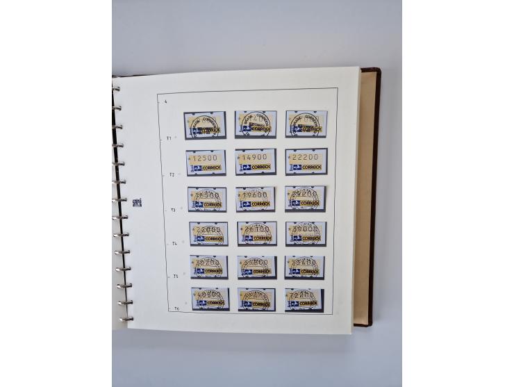 1843/2007 (ca.), umfangreiche postfrische, ungebrauchte und gebrauchte Sammlung in 32 Alben mit Briefen, inkl. amtlichen, Geb