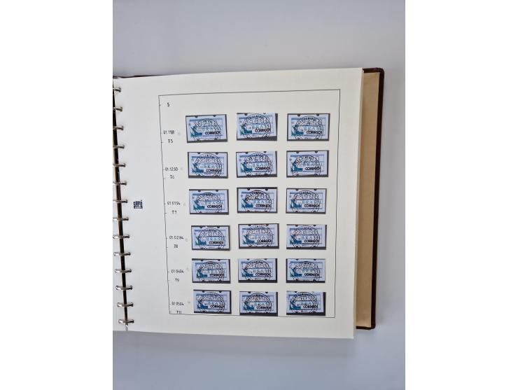 1843/2007 (ca.), umfangreiche postfrische, ungebrauchte und gebrauchte Sammlung in 32 Alben mit Briefen, inkl. amtlichen, Geb