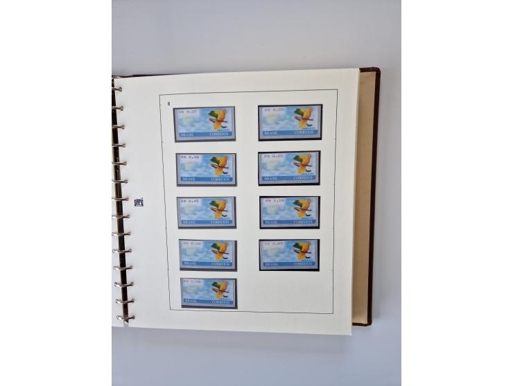 1843/2007 (ca.), umfangreiche postfrische, ungebrauchte und gebrauchte Sammlung in 32 Alben mit Briefen, inkl. amtlichen, Geb