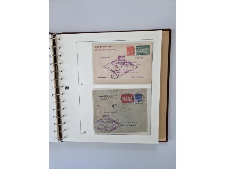 1843/2007 (ca.), umfangreiche postfrische, ungebrauchte und gebrauchte Sammlung in 32 Alben mit Briefen, inkl. amtlichen, Geb