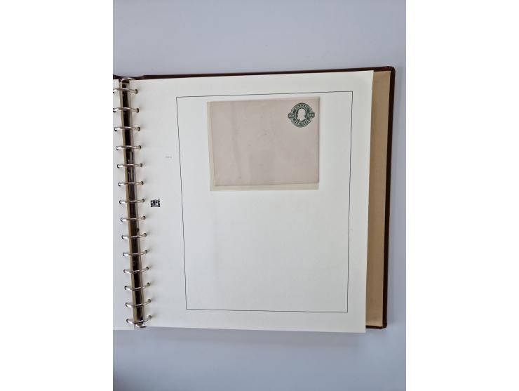 1843/2007 (ca.), umfangreiche postfrische, ungebrauchte und gebrauchte Sammlung in 32 Alben mit Briefen, inkl. amtlichen, Geb