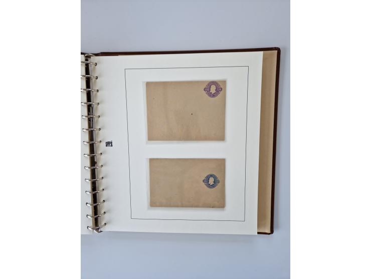 1843/2007 (ca.), umfangreiche postfrische, ungebrauchte und gebrauchte Sammlung in 32 Alben mit Briefen, inkl. amtlichen, Geb