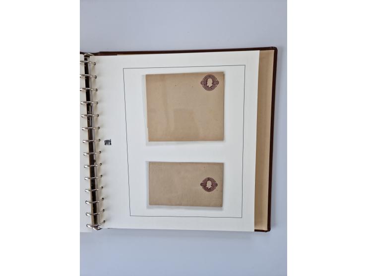 1843/2007 (ca.), umfangreiche postfrische, ungebrauchte und gebrauchte Sammlung in 32 Alben mit Briefen, inkl. amtlichen, Geb