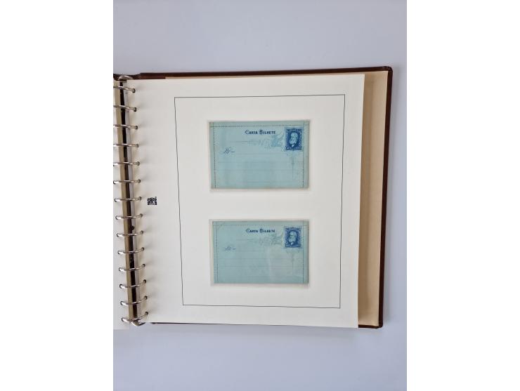 1843/2007 (ca.), umfangreiche postfrische, ungebrauchte und gebrauchte Sammlung in 32 Alben mit Briefen, inkl. amtlichen, Geb