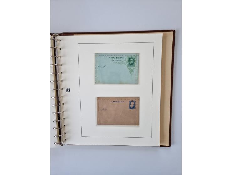 1843/2007 (ca.), umfangreiche postfrische, ungebrauchte und gebrauchte Sammlung in 32 Alben mit Briefen, inkl. amtlichen, Geb