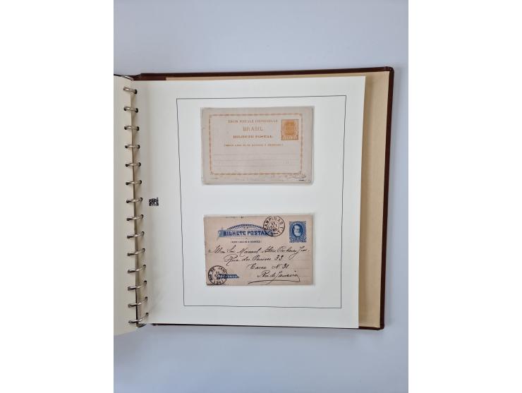 1843/2007 (ca.), umfangreiche postfrische, ungebrauchte und gebrauchte Sammlung in 32 Alben mit Briefen, inkl. amtlichen, Geb