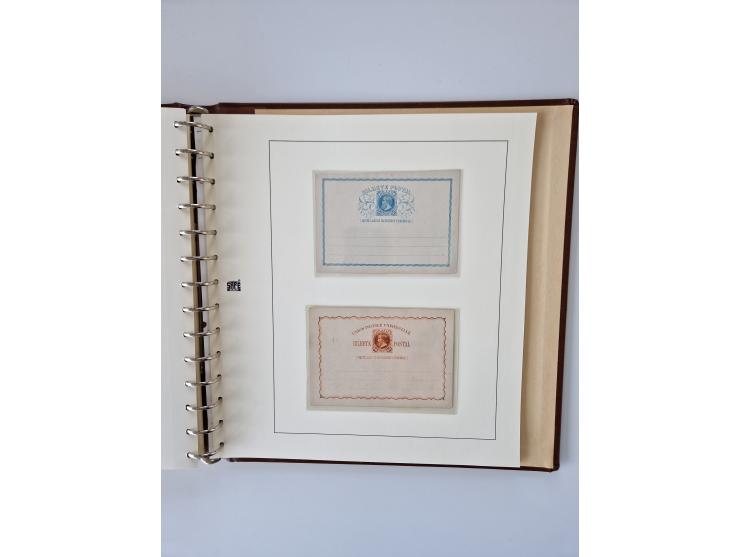 1843/2007 (ca.), umfangreiche postfrische, ungebrauchte und gebrauchte Sammlung in 32 Alben mit Briefen, inkl. amtlichen, Geb