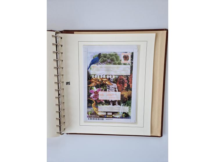 1843/2007 (ca.), umfangreiche postfrische, ungebrauchte und gebrauchte Sammlung in 32 Alben mit Briefen, inkl. amtlichen, Geb