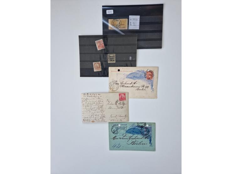 1843/2007 (ca.), umfangreiche postfrische, ungebrauchte und gebrauchte Sammlung in 32 Alben mit Briefen, inkl. amtlichen, Geb