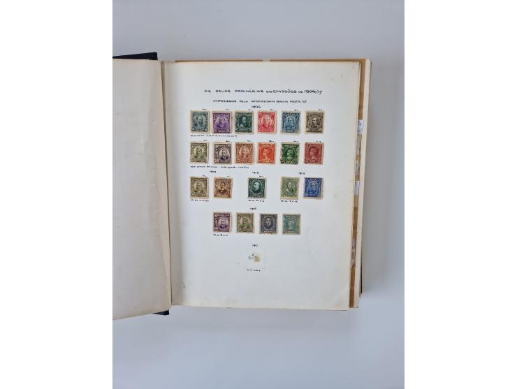 1843/2007 (ca.), umfangreiche postfrische, ungebrauchte und gebrauchte Sammlung in 32 Alben mit Briefen, inkl. amtlichen, Geb
