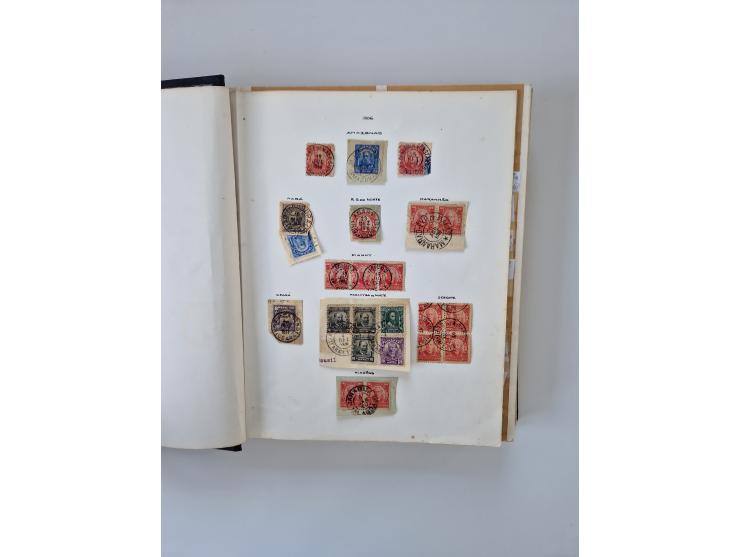1843/2007 (ca.), umfangreiche postfrische, ungebrauchte und gebrauchte Sammlung in 32 Alben mit Briefen, inkl. amtlichen, Geb