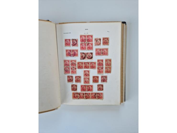 1843/2007 (ca.), umfangreiche postfrische, ungebrauchte und gebrauchte Sammlung in 32 Alben mit Briefen, inkl. amtlichen, Geb