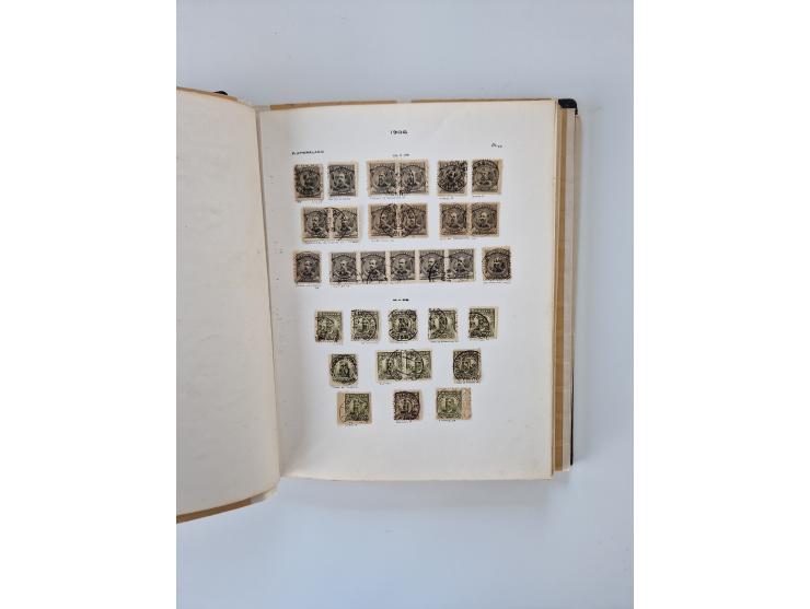 1843/2007 (ca.), umfangreiche postfrische, ungebrauchte und gebrauchte Sammlung in 32 Alben mit Briefen, inkl. amtlichen, Geb