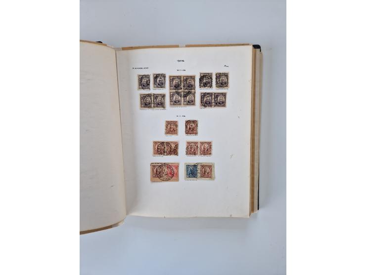 1843/2007 (ca.), umfangreiche postfrische, ungebrauchte und gebrauchte Sammlung in 32 Alben mit Briefen, inkl. amtlichen, Geb