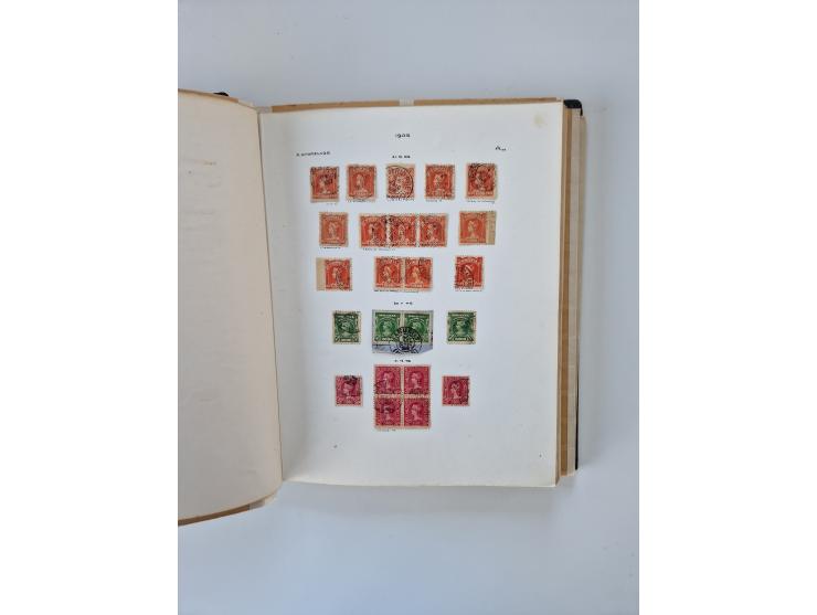 1843/2007 (ca.), umfangreiche postfrische, ungebrauchte und gebrauchte Sammlung in 32 Alben mit Briefen, inkl. amtlichen, Geb