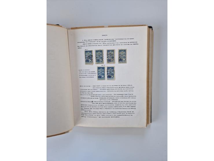 1843/2007 (ca.), umfangreiche postfrische, ungebrauchte und gebrauchte Sammlung in 32 Alben mit Briefen, inkl. amtlichen, Geb