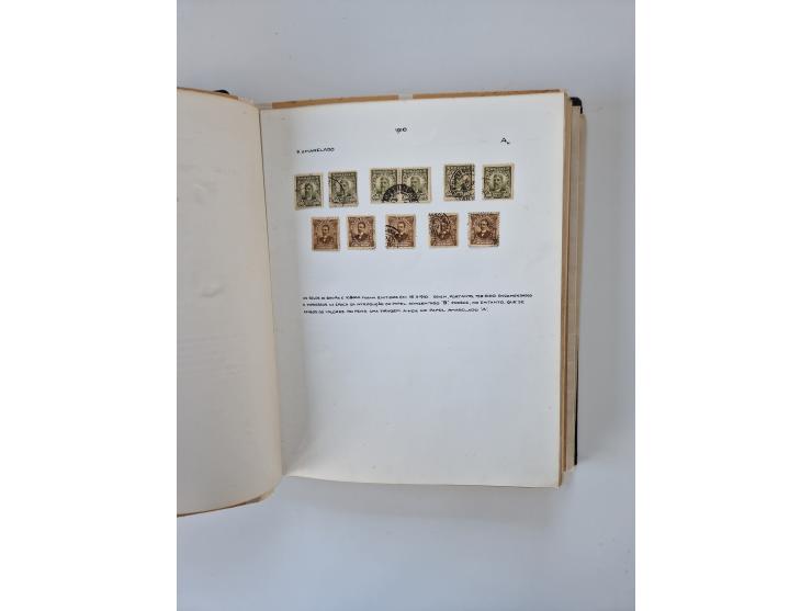 1843/2007 (ca.), umfangreiche postfrische, ungebrauchte und gebrauchte Sammlung in 32 Alben mit Briefen, inkl. amtlichen, Geb