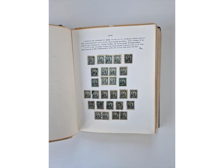 1843/2007 (ca.), umfangreiche postfrische, ungebrauchte und gebrauchte Sammlung in 32 Alben mit Briefen, inkl. amtlichen, Geb