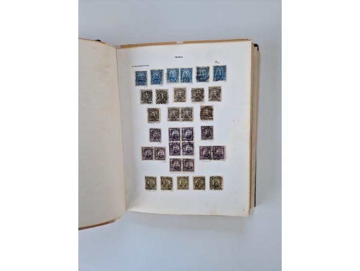 1843/2007 (ca.), umfangreiche postfrische, ungebrauchte und gebrauchte Sammlung in 32 Alben mit Briefen, inkl. amtlichen, Geb