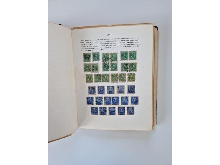 1843/2007 (ca.), umfangreiche postfrische, ungebrauchte und gebrauchte Sammlung in 32 Alben mit Briefen, inkl. amtlichen, Geb