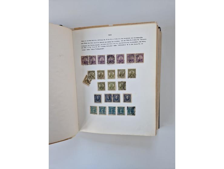 1843/2007 (ca.), umfangreiche postfrische, ungebrauchte und gebrauchte Sammlung in 32 Alben mit Briefen, inkl. amtlichen, Geb