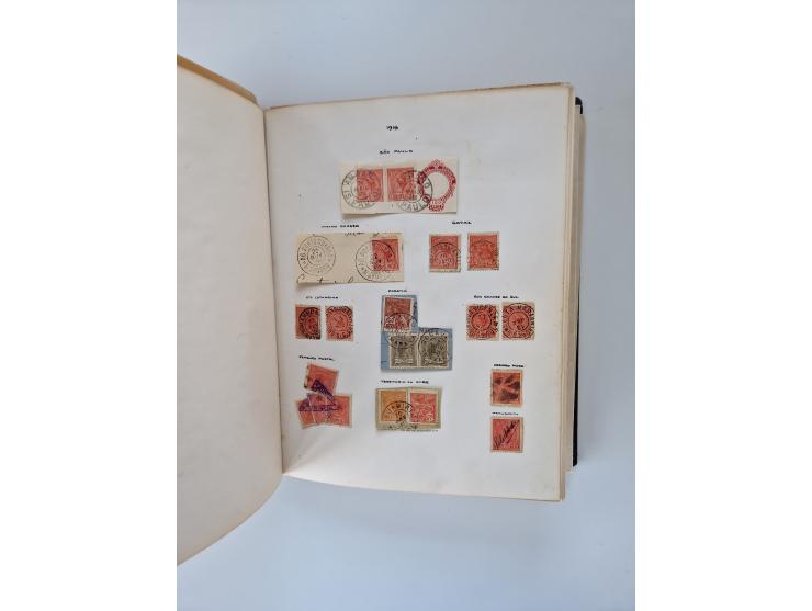 1843/2007 (ca.), umfangreiche postfrische, ungebrauchte und gebrauchte Sammlung in 32 Alben mit Briefen, inkl. amtlichen, Geb