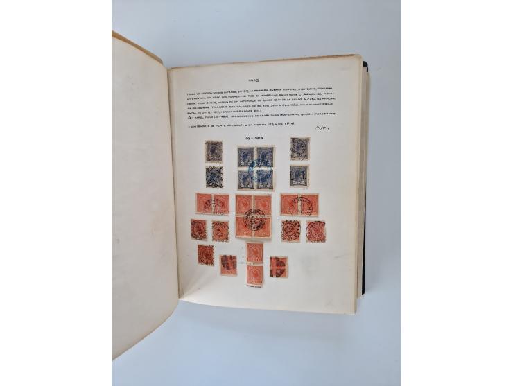 1843/2007 (ca.), umfangreiche postfrische, ungebrauchte und gebrauchte Sammlung in 32 Alben mit Briefen, inkl. amtlichen, Geb