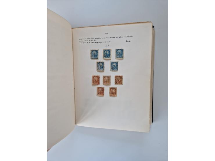 1843/2007 (ca.), umfangreiche postfrische, ungebrauchte und gebrauchte Sammlung in 32 Alben mit Briefen, inkl. amtlichen, Geb