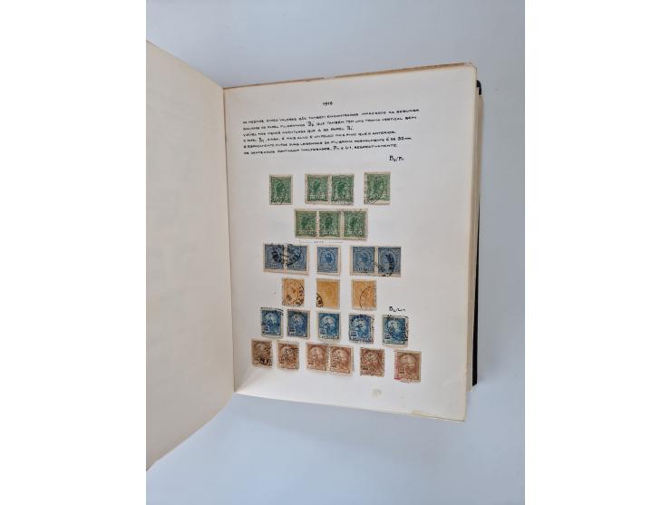 1843/2007 (ca.), umfangreiche postfrische, ungebrauchte und gebrauchte Sammlung in 32 Alben mit Briefen, inkl. amtlichen, Geb