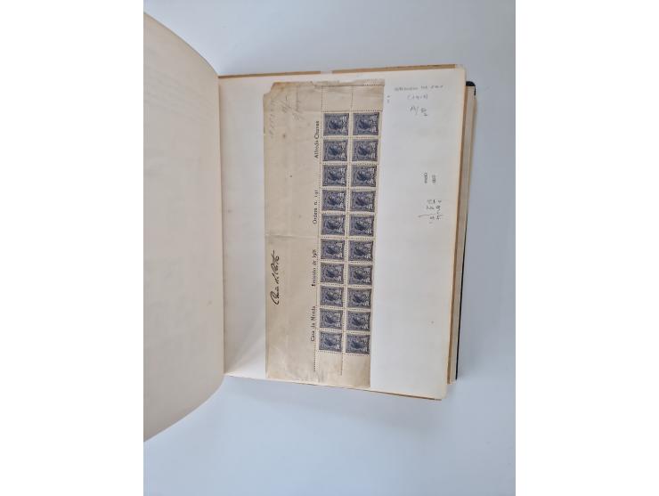 1843/2007 (ca.), umfangreiche postfrische, ungebrauchte und gebrauchte Sammlung in 32 Alben mit Briefen, inkl. amtlichen, Geb