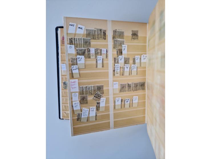 1843/2007 (ca.), umfangreiche postfrische, ungebrauchte und gebrauchte Sammlung in 32 Alben mit Briefen, inkl. amtlichen, Geb