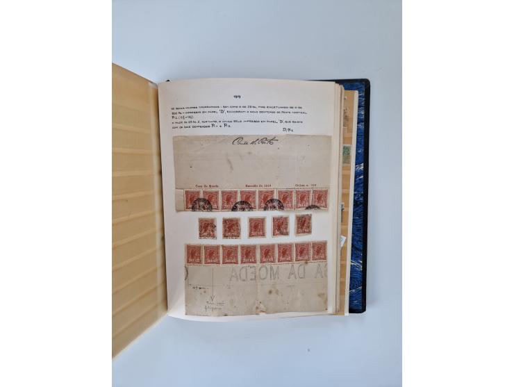 1843/2007 (ca.), umfangreiche postfrische, ungebrauchte und gebrauchte Sammlung in 32 Alben mit Briefen, inkl. amtlichen, Geb