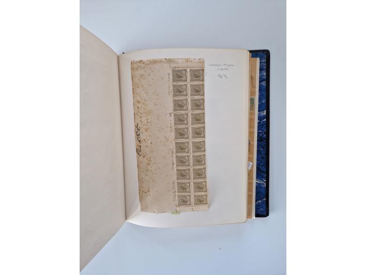 1843/2007 (ca.), umfangreiche postfrische, ungebrauchte und gebrauchte Sammlung in 32 Alben mit Briefen, inkl. amtlichen, Geb