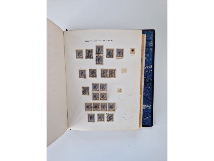 1843/2007 (ca.), umfangreiche postfrische, ungebrauchte und gebrauchte Sammlung in 32 Alben mit Briefen, inkl. amtlichen, Geb