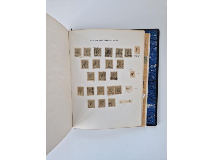 1843/2007 (ca.), umfangreiche postfrische, ungebrauchte und gebrauchte Sammlung in 32 Alben mit Briefen, inkl. amtlichen, Geb