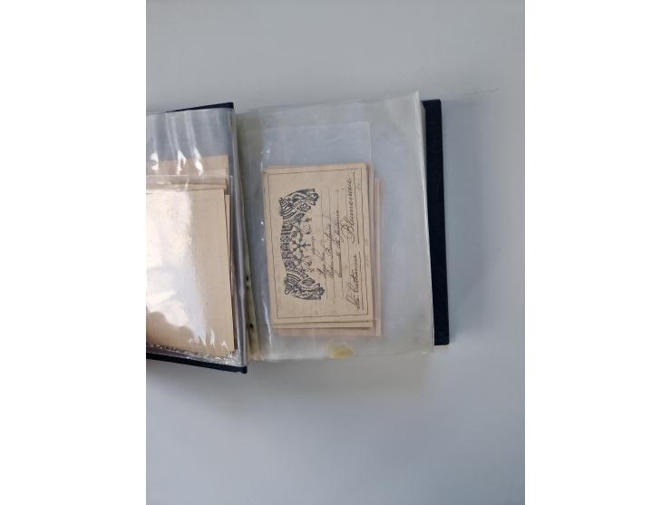 1843/2007 (ca.), umfangreiche postfrische, ungebrauchte und gebrauchte Sammlung in 32 Alben mit Briefen, inkl. amtlichen, Geb