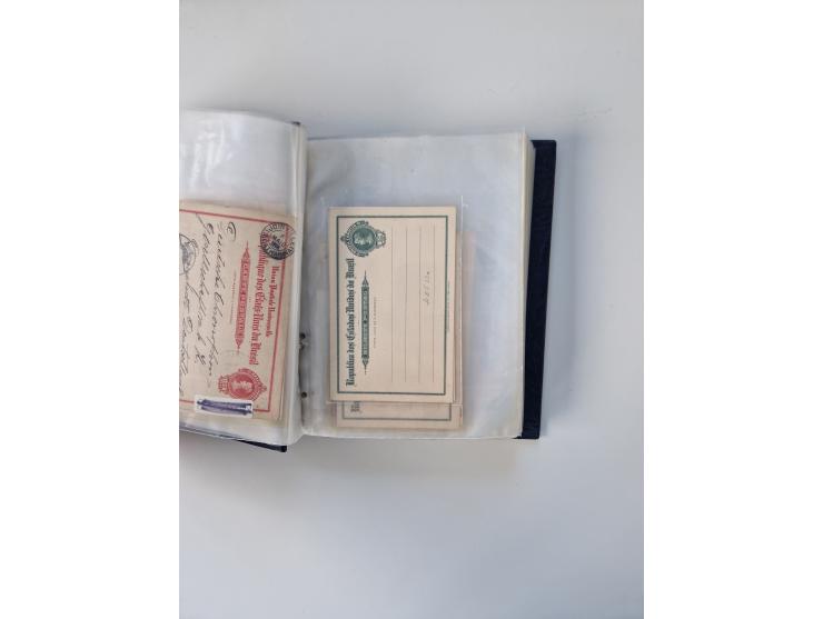 1843/2007 (ca.), umfangreiche postfrische, ungebrauchte und gebrauchte Sammlung in 32 Alben mit Briefen, inkl. amtlichen, Geb