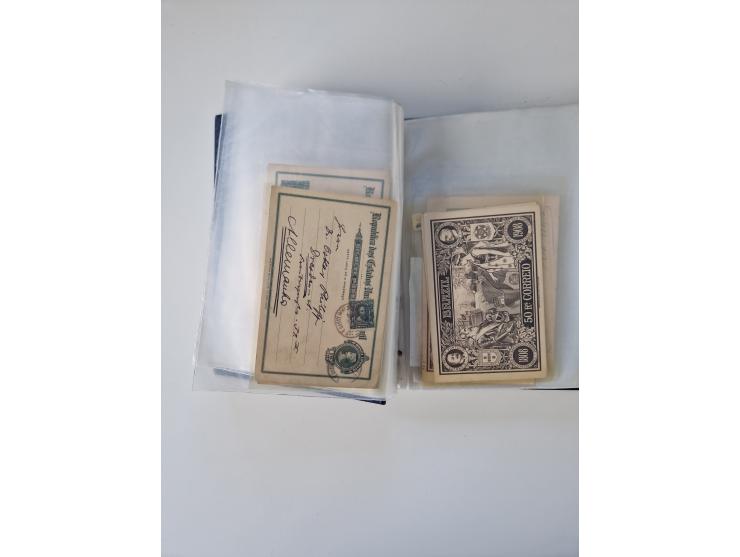 1843/2007 (ca.), umfangreiche postfrische, ungebrauchte und gebrauchte Sammlung in 32 Alben mit Briefen, inkl. amtlichen, Geb